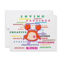 Cancer Zodiac Sign Traits Invitation