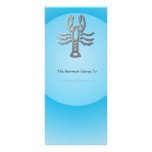 Cancer Zodiac Star Sign In Light Silver Bookmark Custom Rack Cards