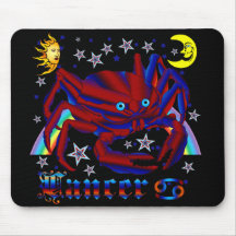 Cancer-Zodiac-V-1 Mousepads