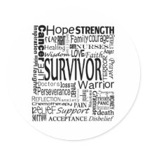 CancerWords Sticker
