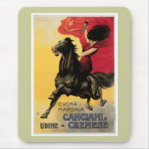 Canciani & Cremese Vintage Wine Ad Art Mouse Pad
