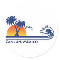 Cancun Mexico Stickers