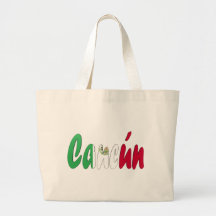 Cancun, Mexique Sacs En Toile