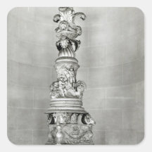 Candelabra designed by Piranesi on the basis Stickers