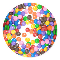 Candies Round Sticker