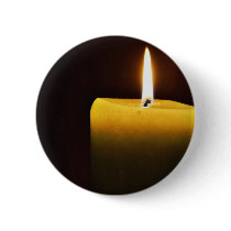 Candle Pinback Button