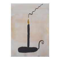 Candle Gallery Wrapped Canvas
