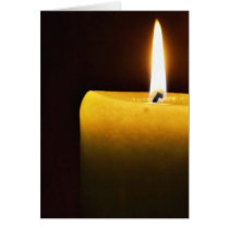 Candle Greeting Card