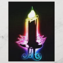 candle custom flyer