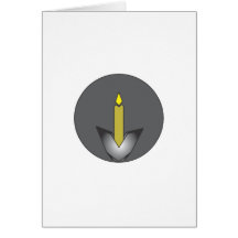 Candle Light Card