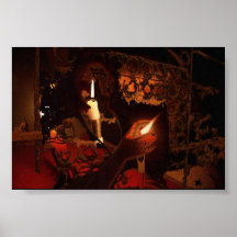 Candle light poster