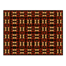 Candle Lights Grid Post Card