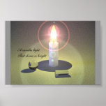 Candle of Light Posters