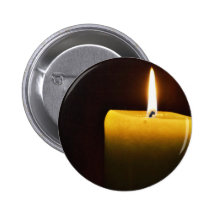 Candle Pinback Button