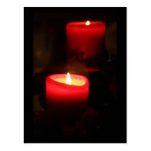 Candle Postcard