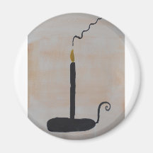 Candle Refrigerator Magnets