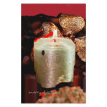 candle custom stationery