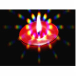 Candle With Special Lights Photo Cut Out