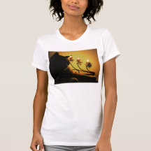 Candlelight Kitty on a Tee