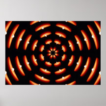 Candlelight Wheel Poster