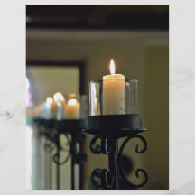 Candles and Windows Full Color Flyer
