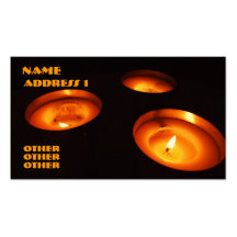 Candles Business Card