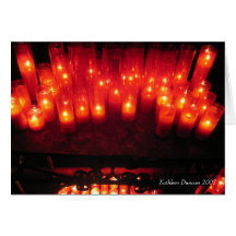 Candles Greeting Card