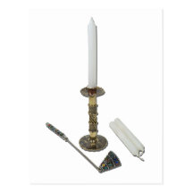 CandleStickGemmedSnuffer123111 Post Cards