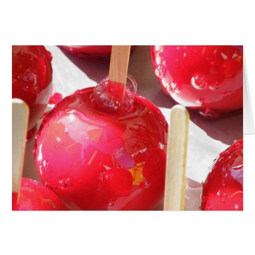 Candy Apple Cards