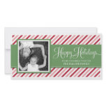 CANDY CAN STRIPES  | HOLIDAY PHOTO CARD