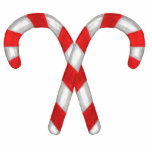 Candy Cane Acrylic Ornament Acrylic Cut Out