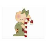 candy cane baby girl 1 post cards