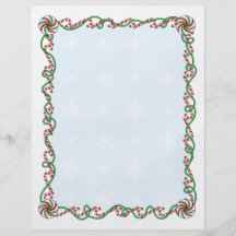 Candy Cane Border Flyer