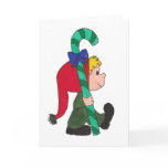 Candy Cane Boy Greeting Cards