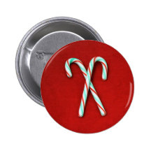 Candy Cane Button