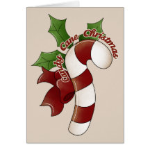 Candy Cane Christmas Cards