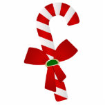 Candy Cane - Christmas ornament Photo Cutout