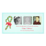 Candy Cane Christmasreeting G Photo Card photo cards