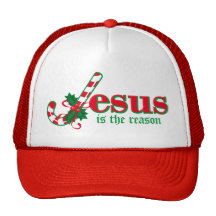 Candy Cane Jesus Hat