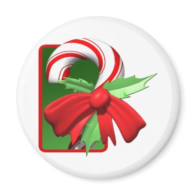 Candy Cane Magnet by HouseOfHolidays