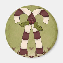 Candy Cane Magnet