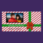 Candy Cane Photo Card photo cards