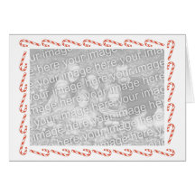 Candy Cane Photo Holiday/Christmas  Card