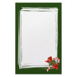 Candy Cane Stationery