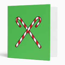 Candy Canes Binder
