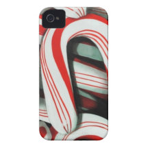 Candy canes iPhone 4 cases