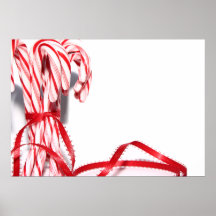 Candy Canes Poster