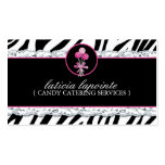 Candy Catering Business Cards