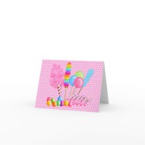 Candy Circus Note Cards