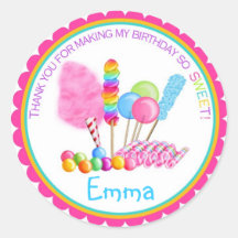 Candy Circus Stickers